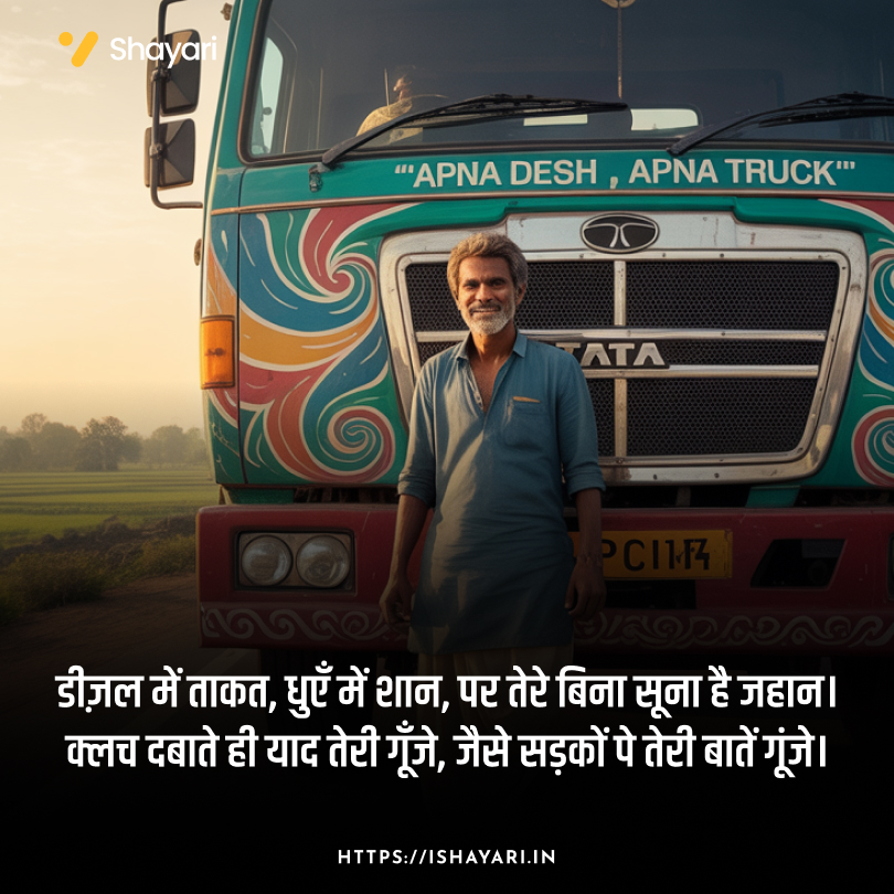 Truck Shayari – Highway Emotions