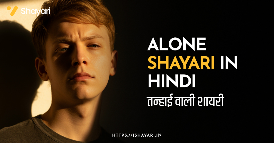 Alone Shayari in hindi