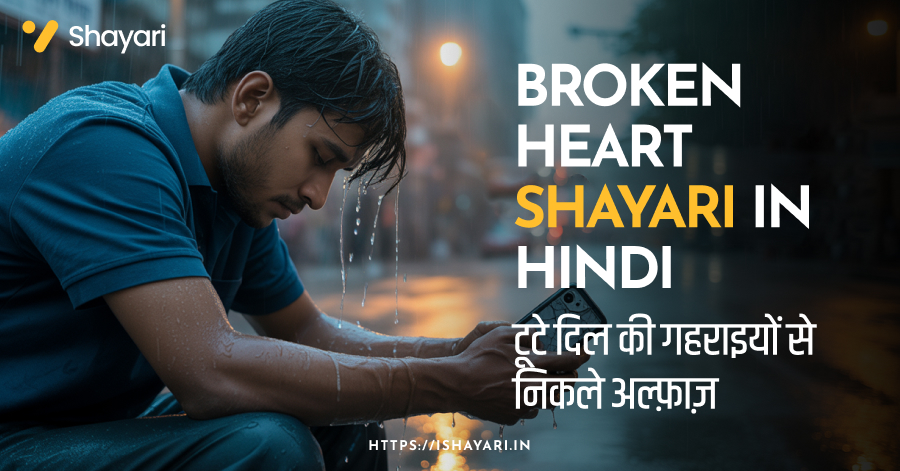 Broken Heart Shayari in hindi