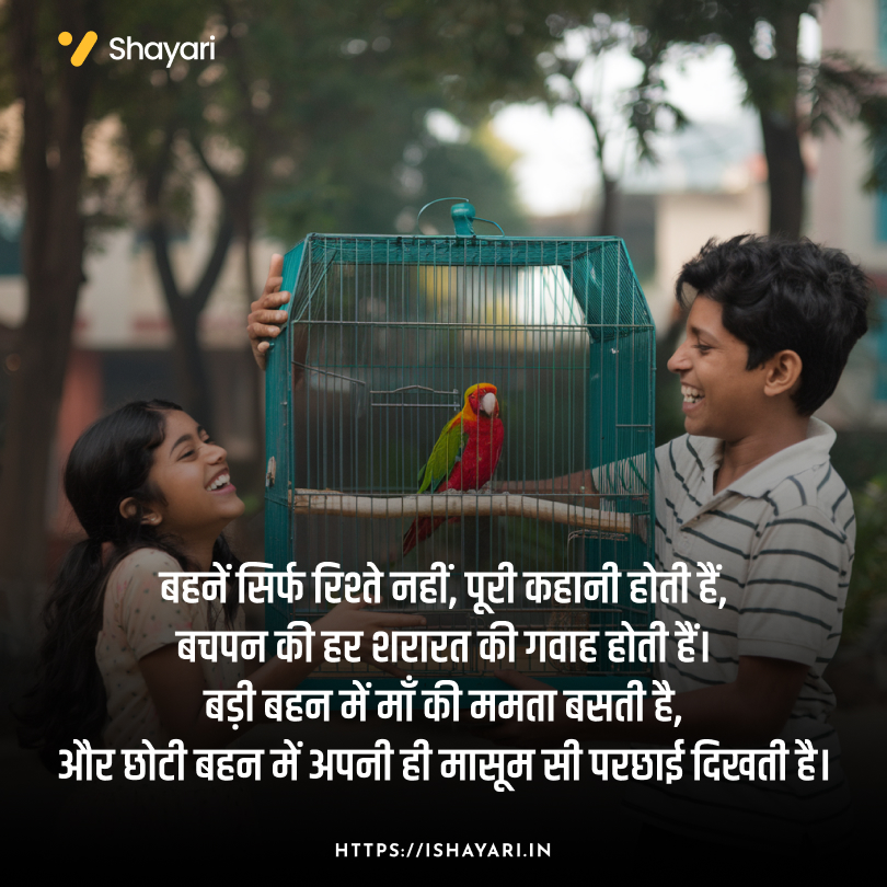 Funny sister shayari Hindi