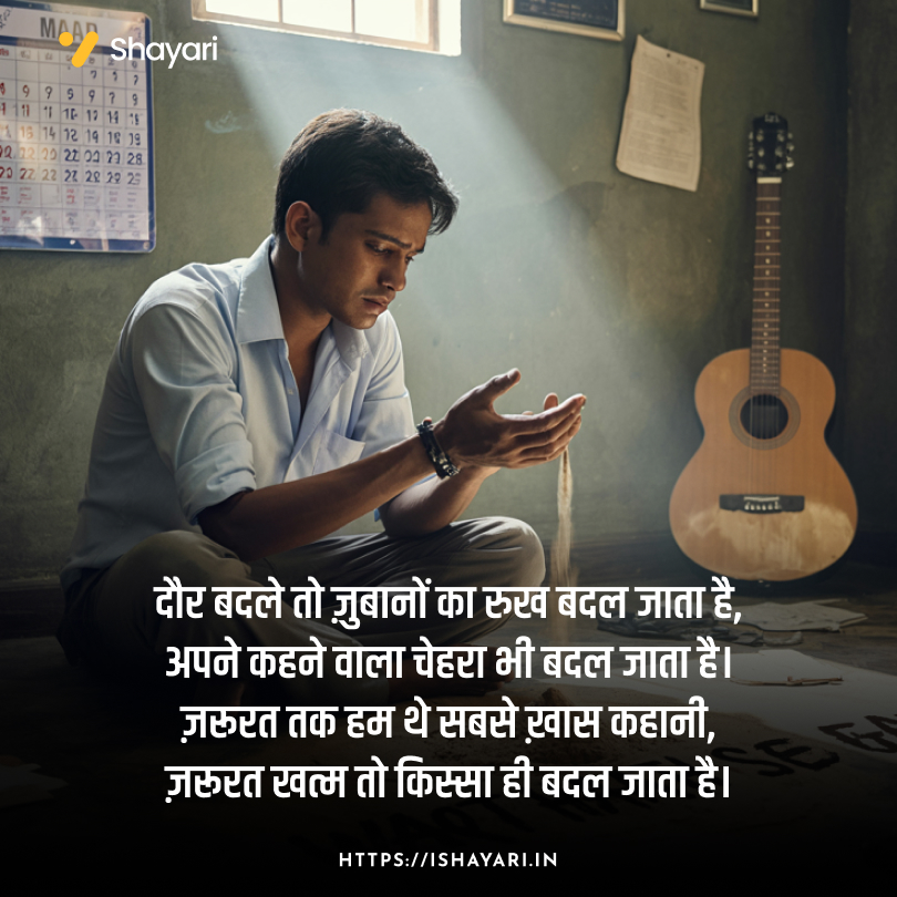 Motivational shayari about time