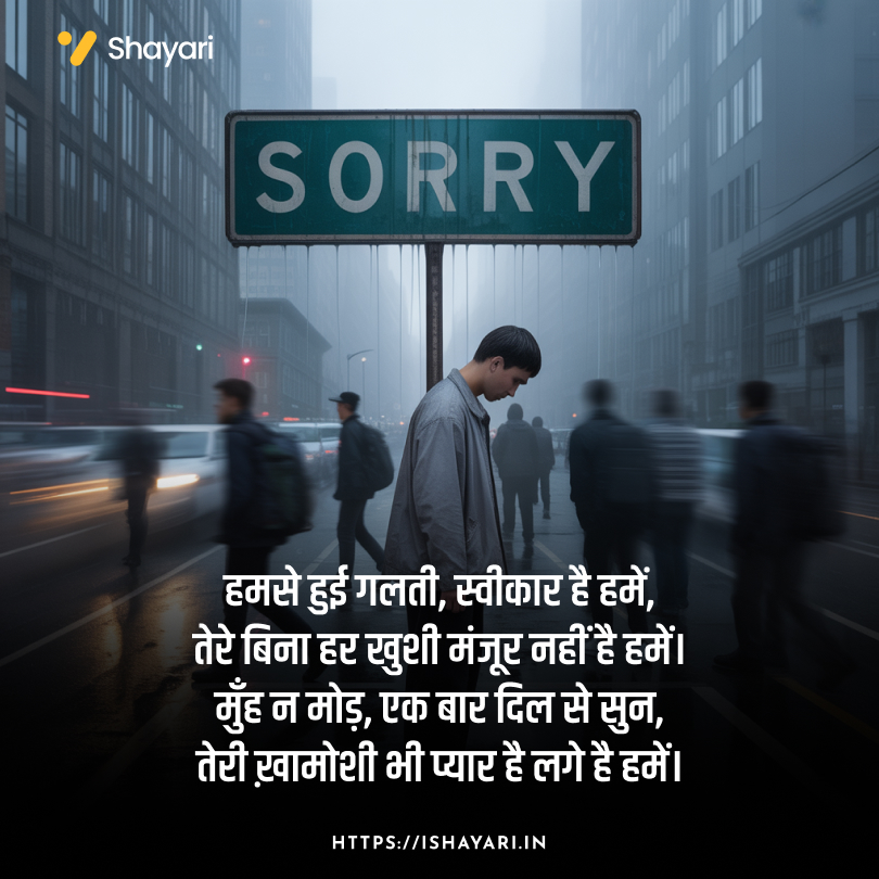 Sorry from the heart